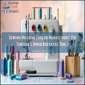 sewing machine thread management