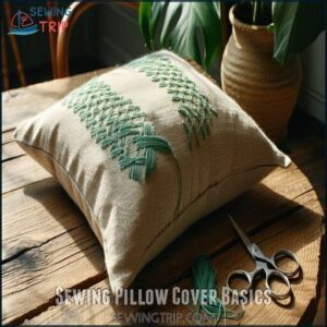 Sewing Pillow Cover Basics