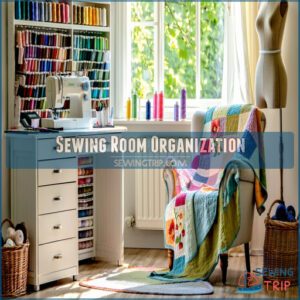 Sewing Room Organization