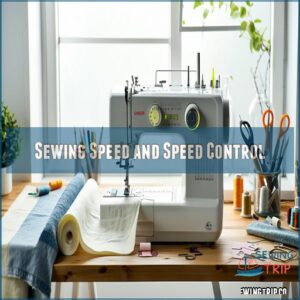 Sewing Speed and Speed Control