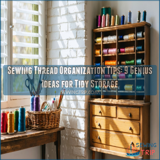 sewing thread organization tips