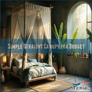 Simple Straight Canopy for Budget