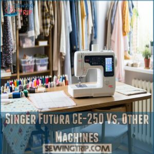 Singer Futura CE-250 Vs. Other Machines