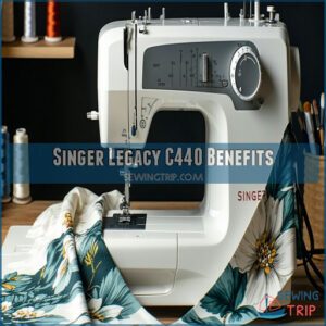 Singer Legacy C440 Benefits