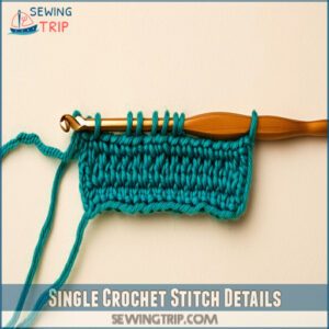 Single Crochet Stitch Details