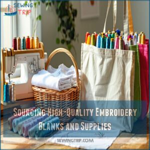 Sourcing High-Quality Embroidery Blanks and Supplies