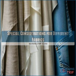 Special Considerations for Different Fabrics