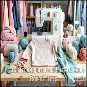 Special Techniques for Different Knit Fabric Types