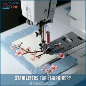 Stabilizers for Embroidery