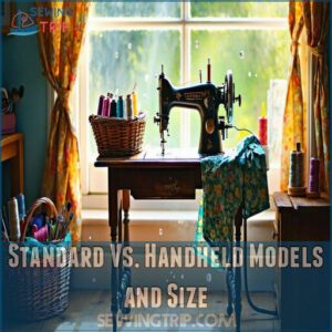 Standard Vs. Handheld Models and Size