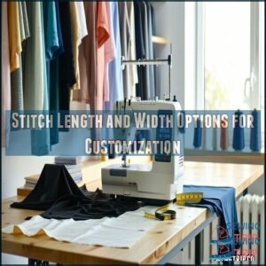 Stitch Length and Width Options for Customization