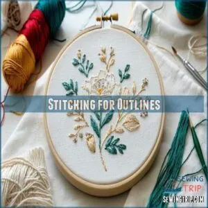 Stitching for Outlines