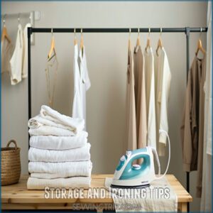 Storage and Ironing Tips