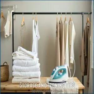 Storage and Ironing Tips