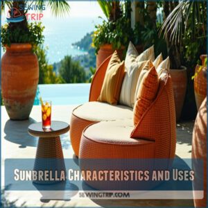 Sunbrella Characteristics and Uses