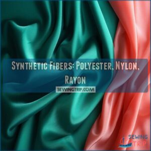 Synthetic Fibers: Polyester, Nylon, Rayon