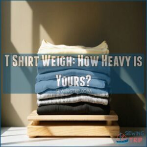 t shirt weigh