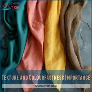 Texture and Colourfastness Importance