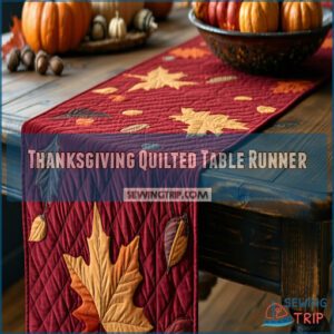 Thanksgiving Quilted Table Runner