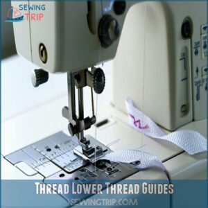 Thread Lower Thread Guides