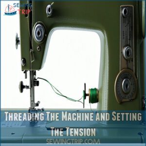 Threading The Machine and Setting The Tension