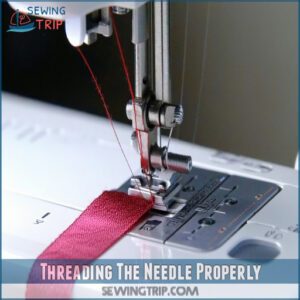 Threading The Needle Properly