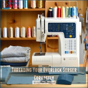 Threading Your Overlock Serger Correctly