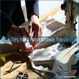 Tips for a Professional Finish