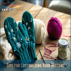 Tips for Customizing Your Mittens