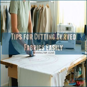 tips for cutting curved fabrics