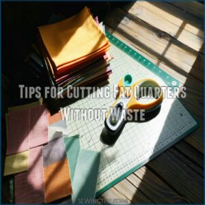 Tips for Cutting Fat Quarters Without Waste