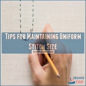 Tips for Maintaining Uniform Stitch Size