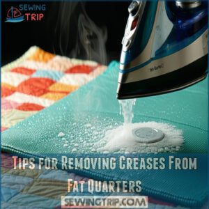 Tips for Removing Creases From Fat Quarters