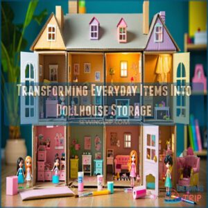 Transforming Everyday Items Into Dollhouse Storage