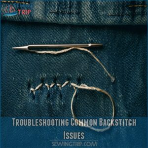 Troubleshooting Common Backstitch Issues