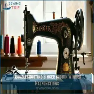 Troubleshooting Singer Bobbin Winder Malfunctions