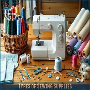 Types of Sewing Supplies Types of Sewing Supplies