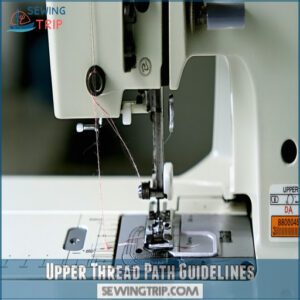 Upper Thread Path Guidelines