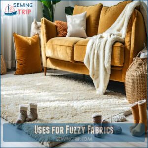 Uses for Fuzzy Fabrics