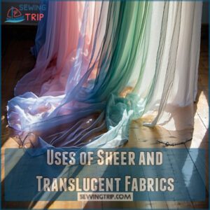 Uses of Sheer and Translucent Fabrics