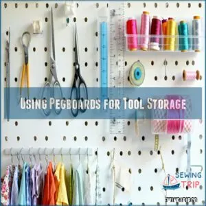 Using Pegboards for Tool Storage