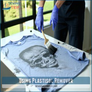 Using Plastisol Remover