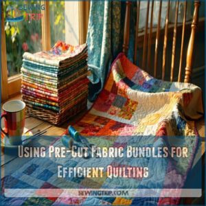 Using Pre-Cut Fabric Bundles for Efficient Quilting