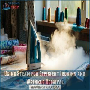 Using Steam for Efficient Ironing and Wrinkle Removal