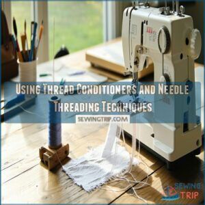 Using Thread Conditioners and Needle Threading Techniques Using Thread Conditioners and Needle Threading Techniques