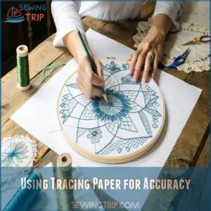 Using Tracing Paper for Accuracy