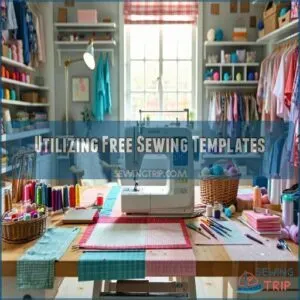 Utilizing Free Sewing Templates