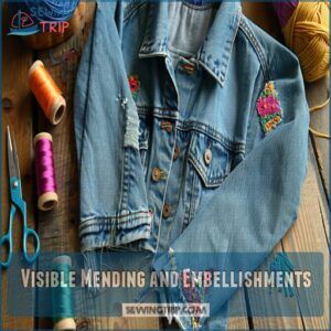 Visible Mending and Embellishments Visible Mending and Embellishments