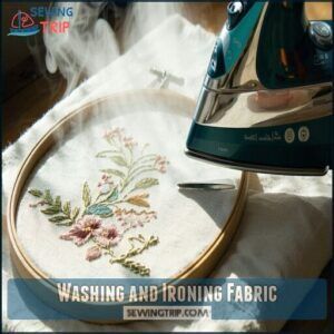 Washing and Ironing Fabric Washing and Ironing Fabric