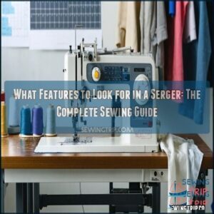 what features to look for in a serger